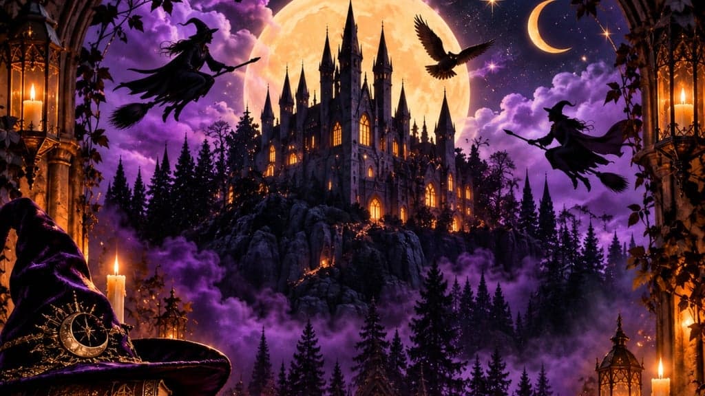 Promotional image for WITCHES & WIZARDS BALL