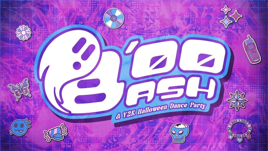 Promotional image for B'00 Bash: A Y2K Halloween Dance Party