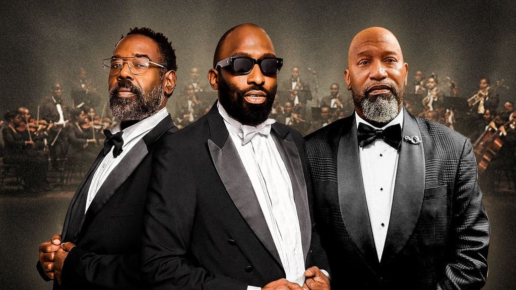 Promotional image for 8 Ball & MJG, Bun B ft. The Renaissance Orchestra