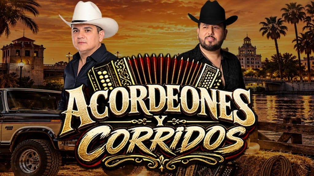 Promotional image for Acordeones Y Corridos Tour
