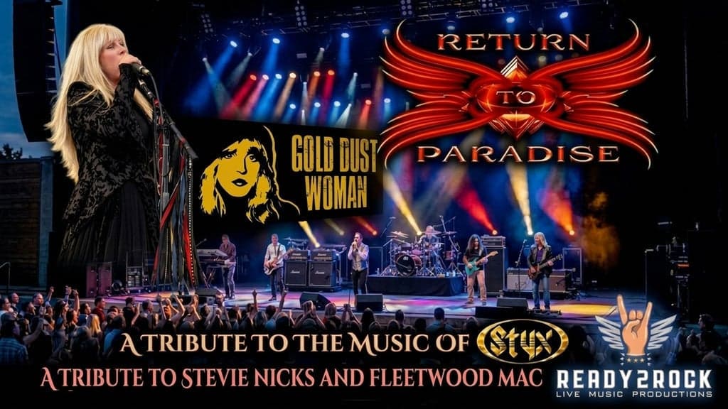 Promotional image for GOLD DUST WOMAN & RETURN TO PARADISE