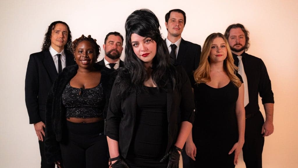 Promotional image for Valerie - A Tribute to Amy Winehouse