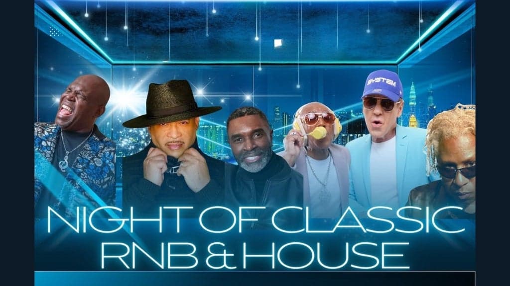Promotional image for Night Of Classic RnB & House