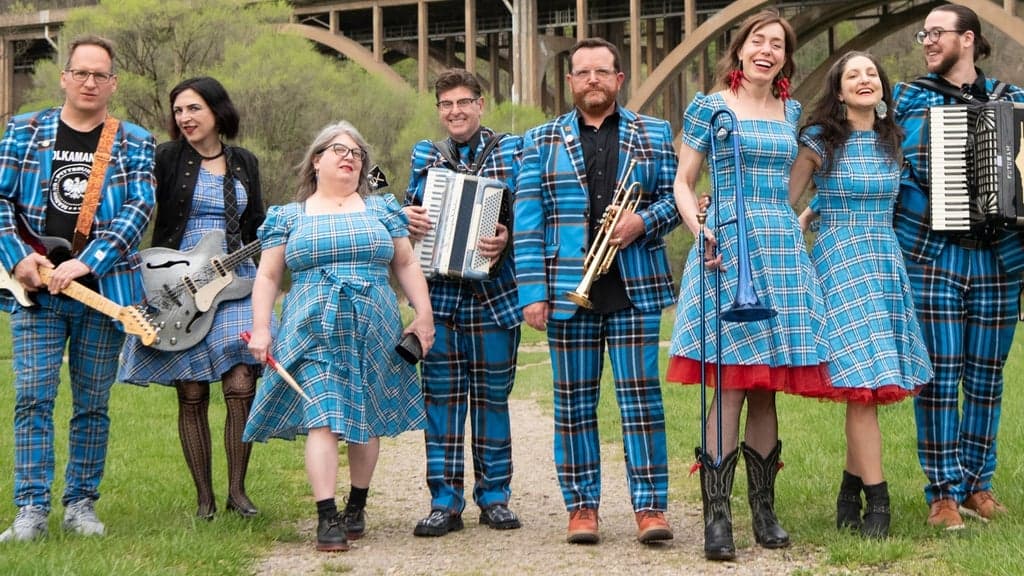 Promotional image for The Polkamaniacs