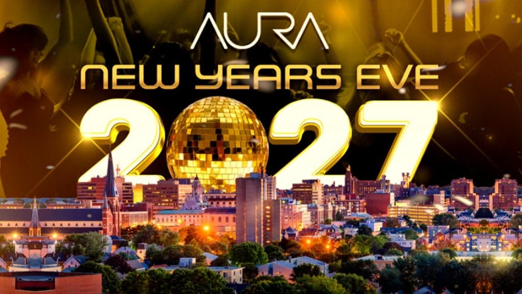 Promotional image for AURA NYE 2027