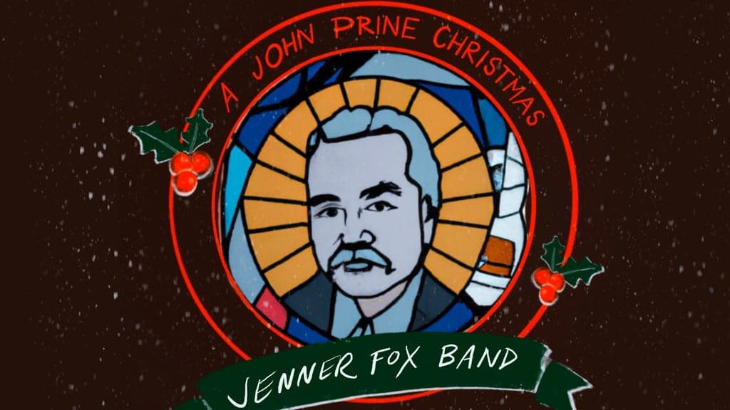 Promotional image for A John Prine Christmas with The Jenner Fox Band