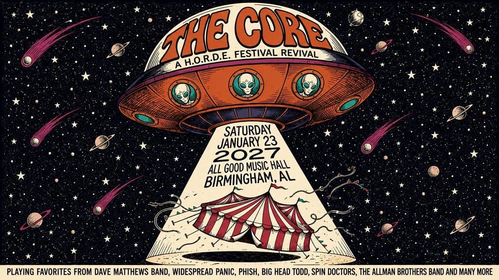 Promotional image for The Core: A H.O.R.D.E. Festival Revival