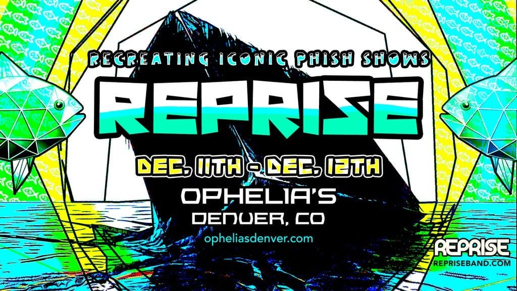 Promotional image for Reprise: Recreating Iconic Phish Shows