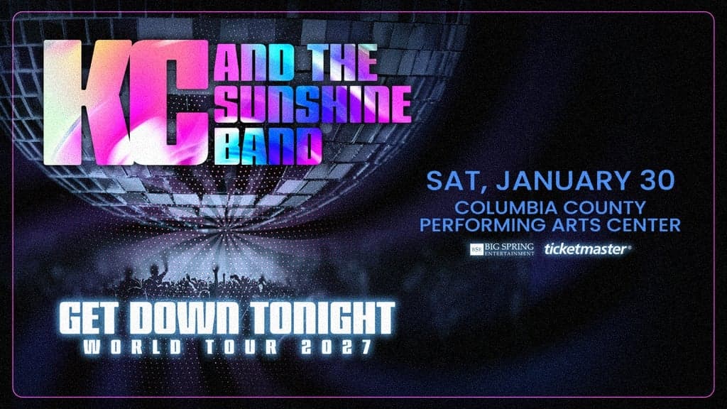 Promotional image for An Evening With: KC & the Sunshine Band