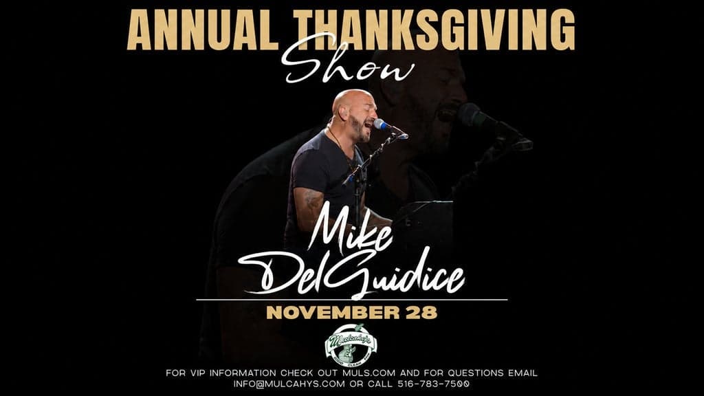 Promotional image for Mike DelGuidice