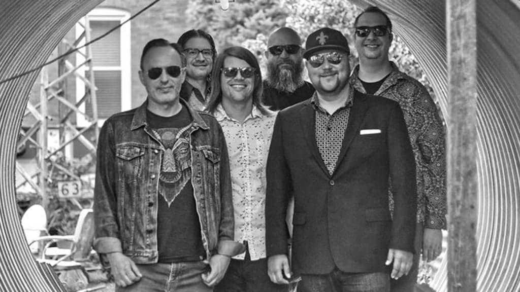 Promotional image for Funky Butt Brass Band