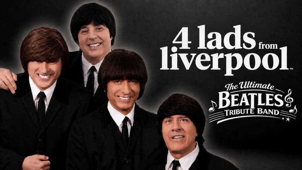 Promotional image for 4 Lads From Liverpool