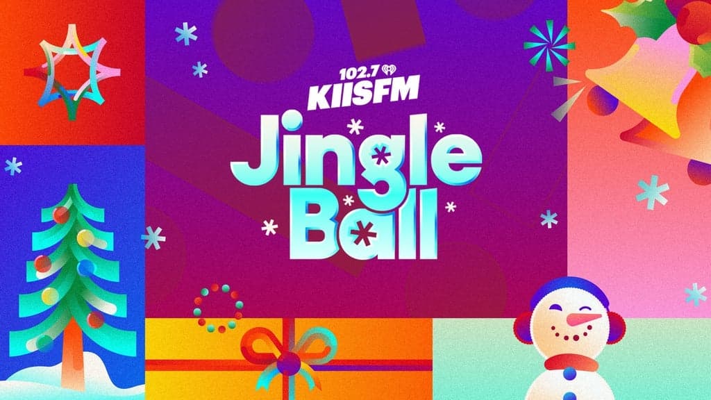 Promotional image for 102.7 KIIS FM's Jingle Ball Presented by Capital One