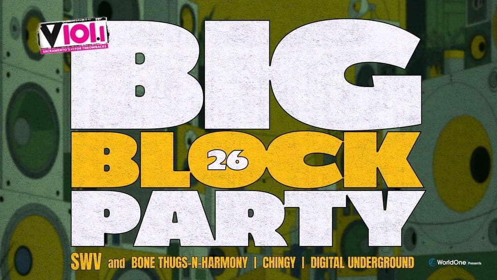 Promotional image for Block Party '26: SWV, Bone Thugs-N-Harmony, Chingy,Digital Underground