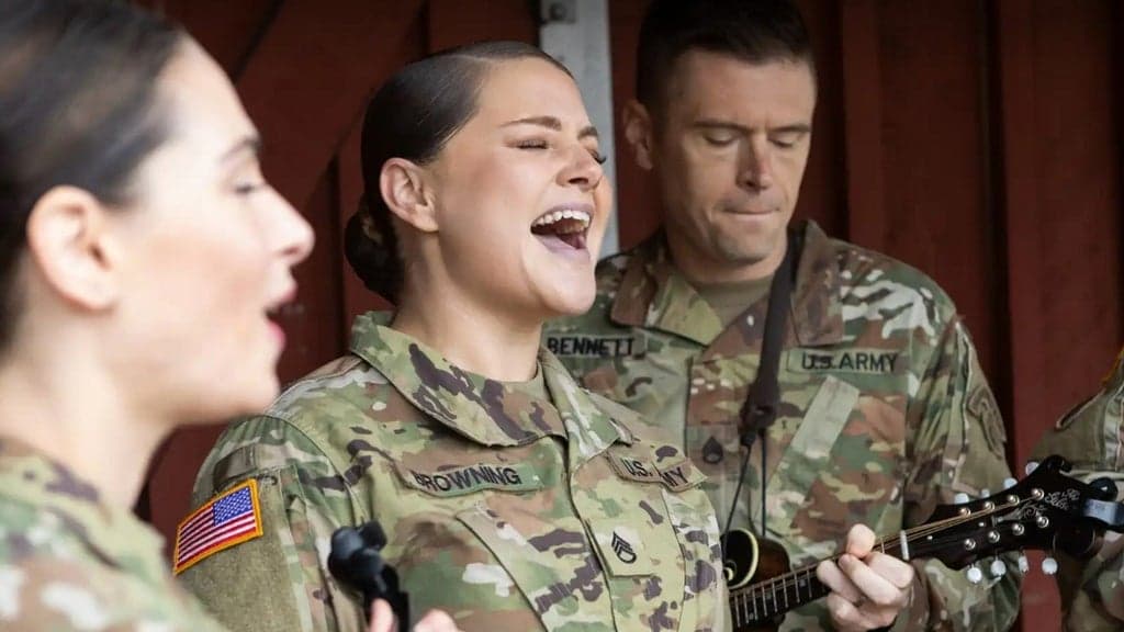 Promotional image for The United States Army Field Band: Six-string Soldiers
