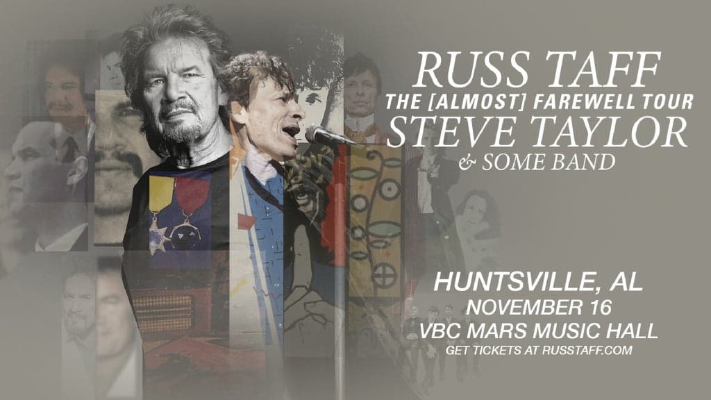 Promotional image for Russ Taff and Steve Taylor: The (Almost) Farewell Tour
