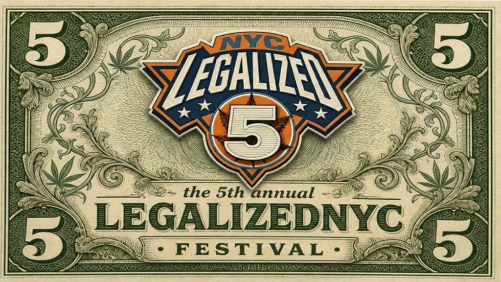 Promotional image for The 5th Annual LegalizedNYC Festival