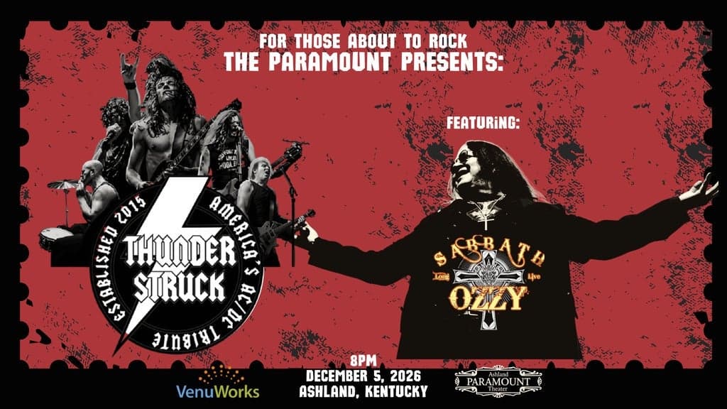 Promotional image for Thunderstruck With Sabbath