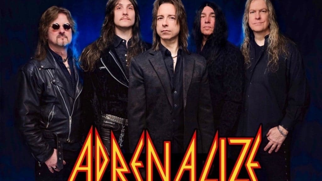 Promotional image for Adrenalize: The Ultimate Def Leppard Experience