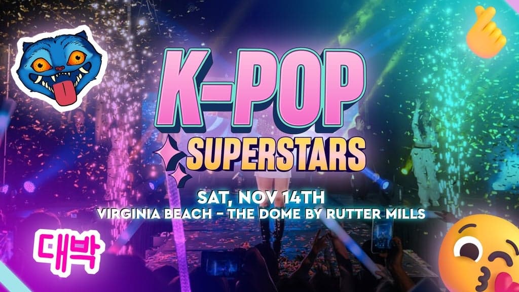 Promotional image for K·POP SUPERSTARS LIVE