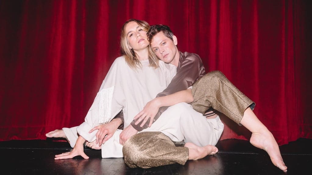 Promotional image for Perfume Genius & Kate Wallich "The Lesson"