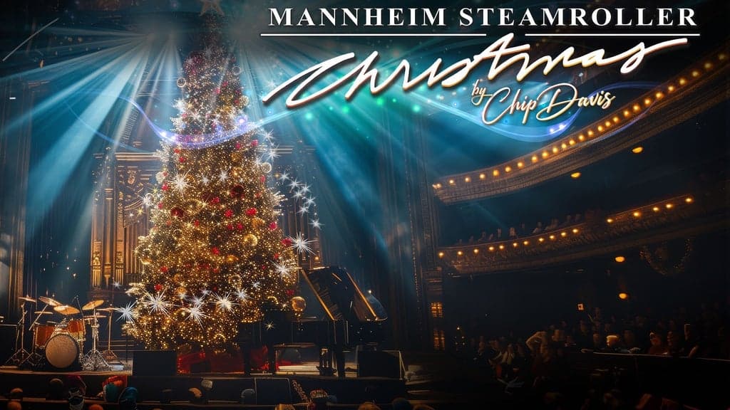 Promotional image for Mannheim Steamroller Christmas