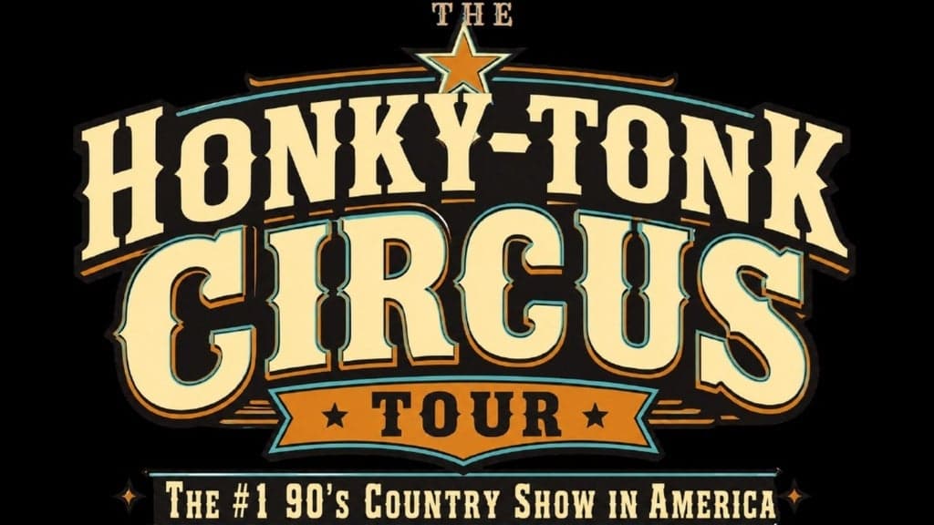 Promotional image for Jeremy McComb's "Honky-Tonk Circus" Tour