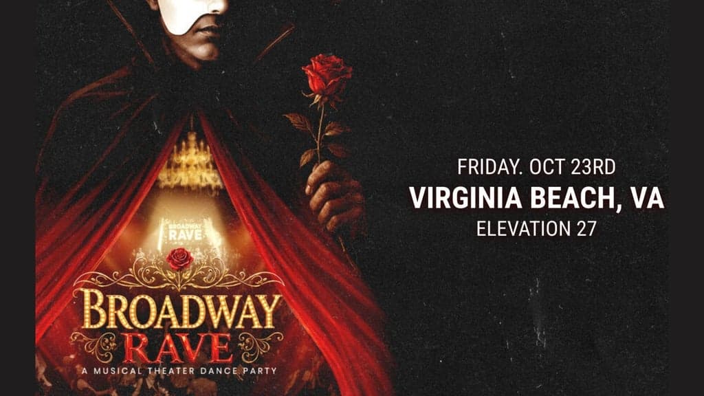 Promotional image for Broadway Rave: A Musical Theater Dance Party (Ages 18+)