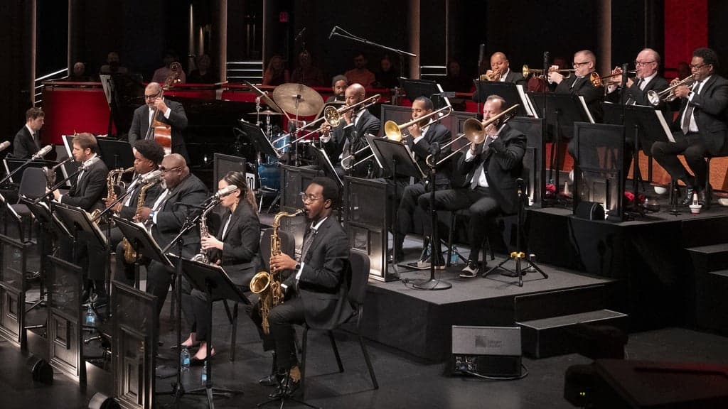 Promotional image for Jazz At Lincoln Center Orchestra with Wynton Marsalis