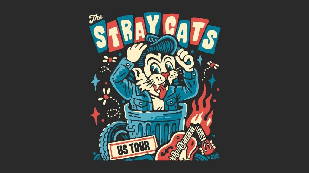 Promotional image for THE STRAY CATS