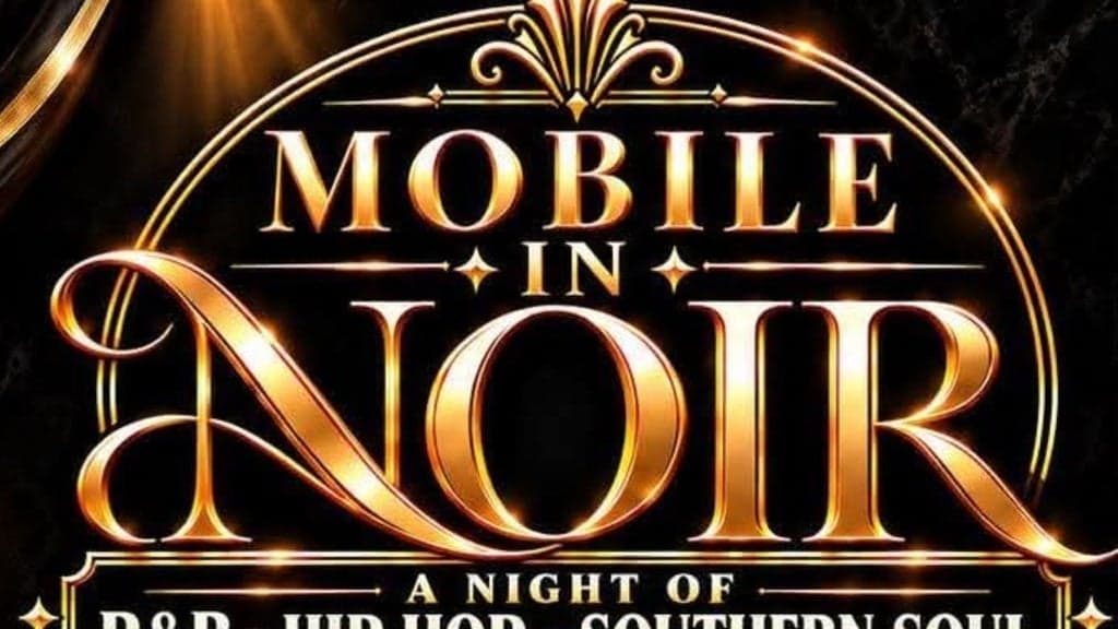 Promotional image for Mobile in Noir-An R&B, Southern Soul & Hip-Hop Story