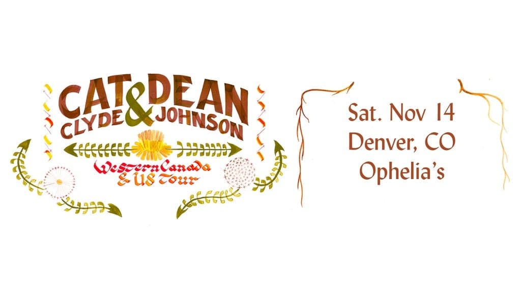 Promotional image for Cat Clyde & Dean Johnson
