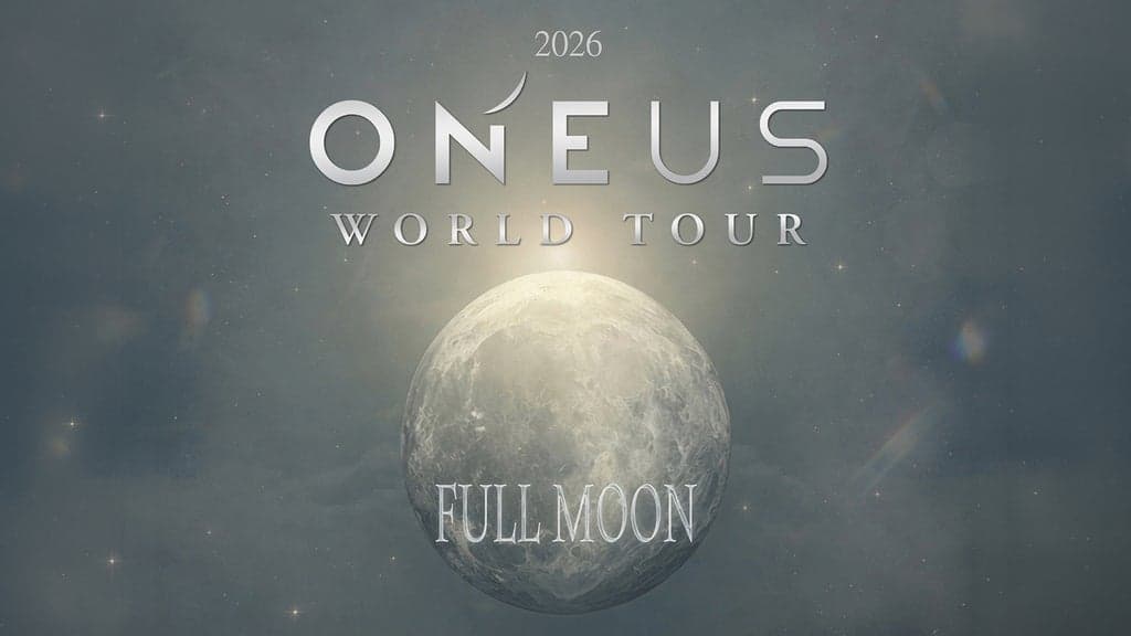 Promotional image for 2026 ONEUS World Tour: Full Moon