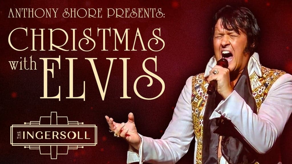 Promotional image for Anthony Shore Presents: Christmas with Elvis
