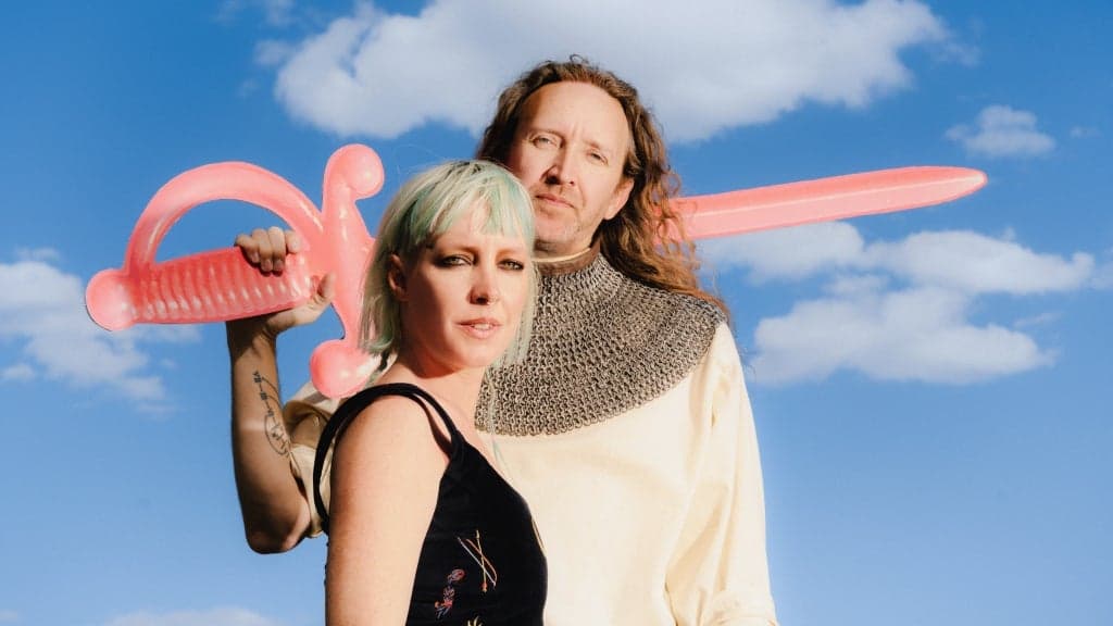 Promotional image for Sylvan Esso