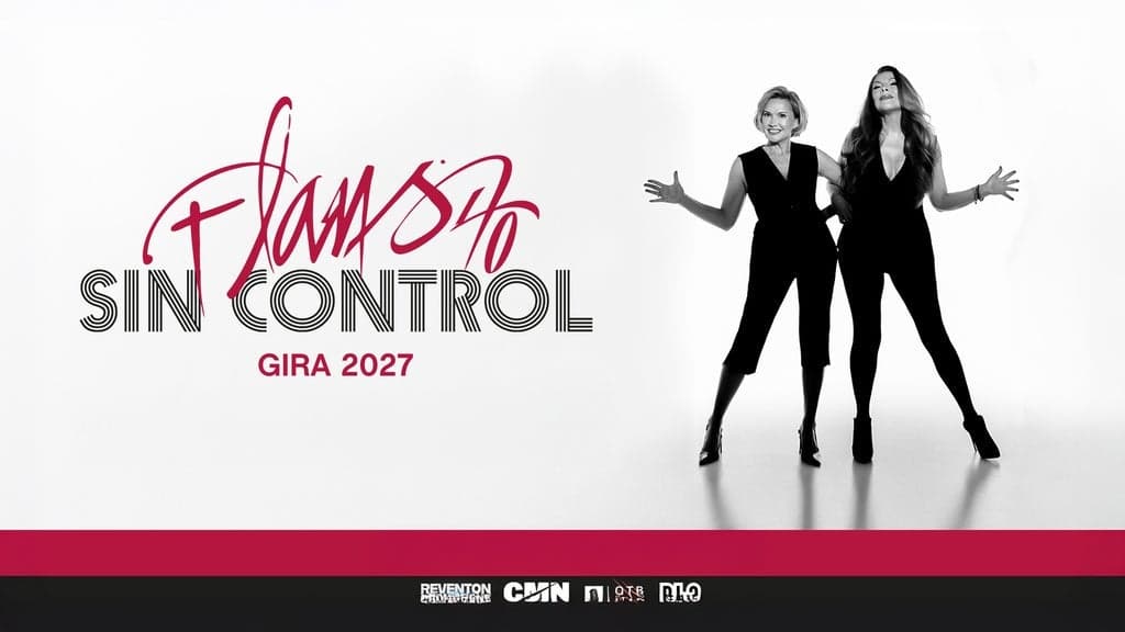 Promotional image for FLANS 40 - Sin Control Tour