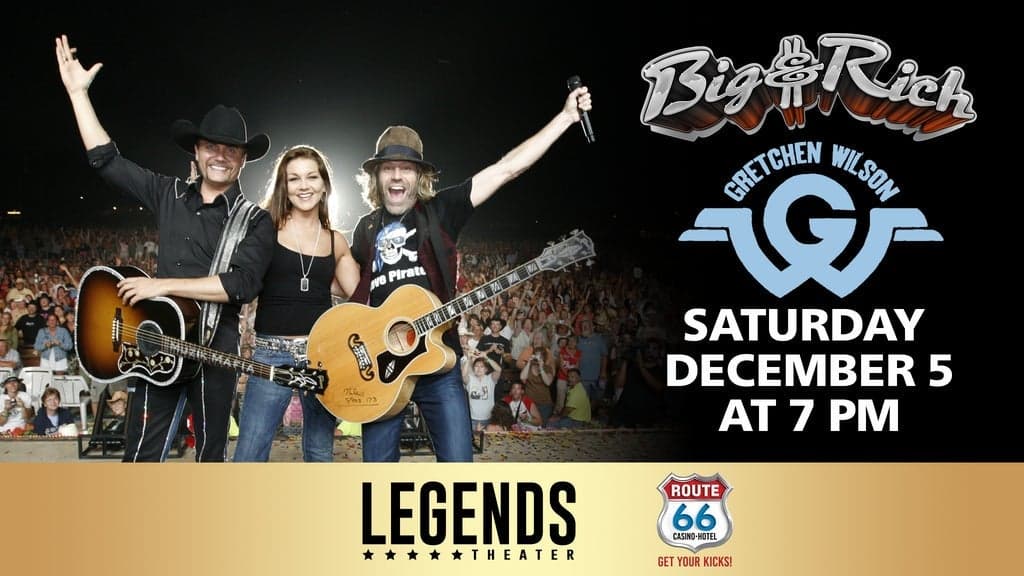 Promotional image for Big & Rich with Gretchen Wilson