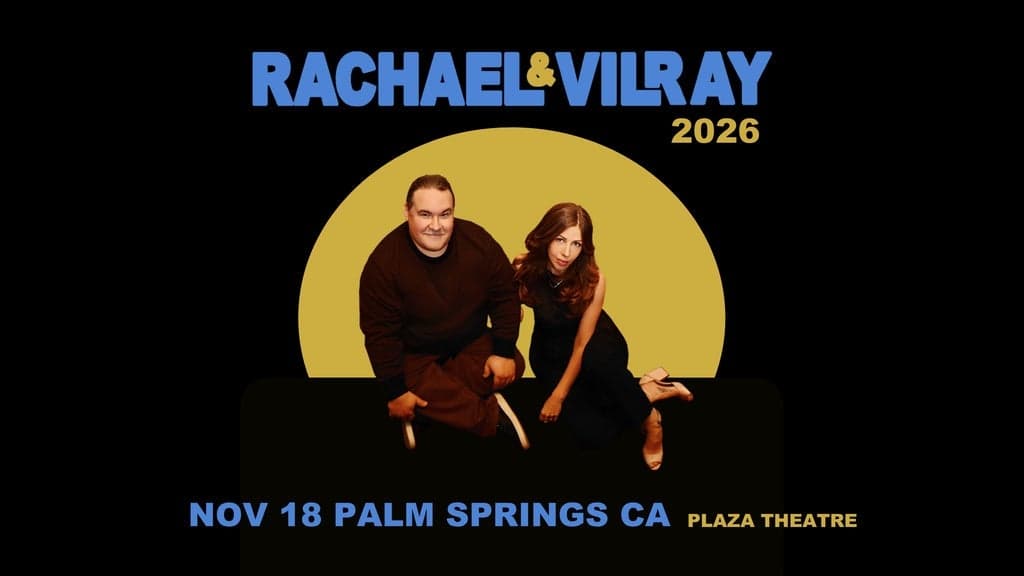 Promotional image for Palm Springs International Jazz Festival Presents: Rachael & Vilray