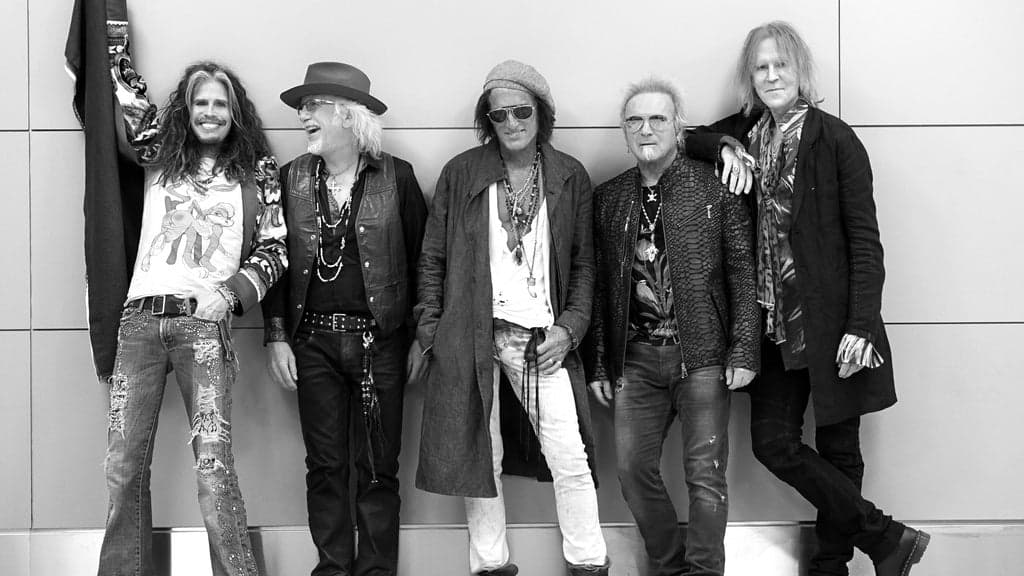 Promotional image for California Dream On: Aerosmith & Friends