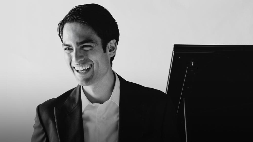 Promotional image for Winter Nights with Matteo Bocelli