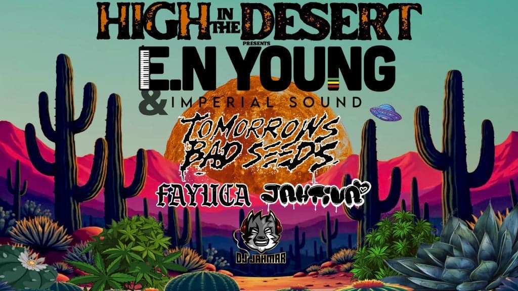 Promotional image for E.N Young & Imperial Sound @ 191 Toole