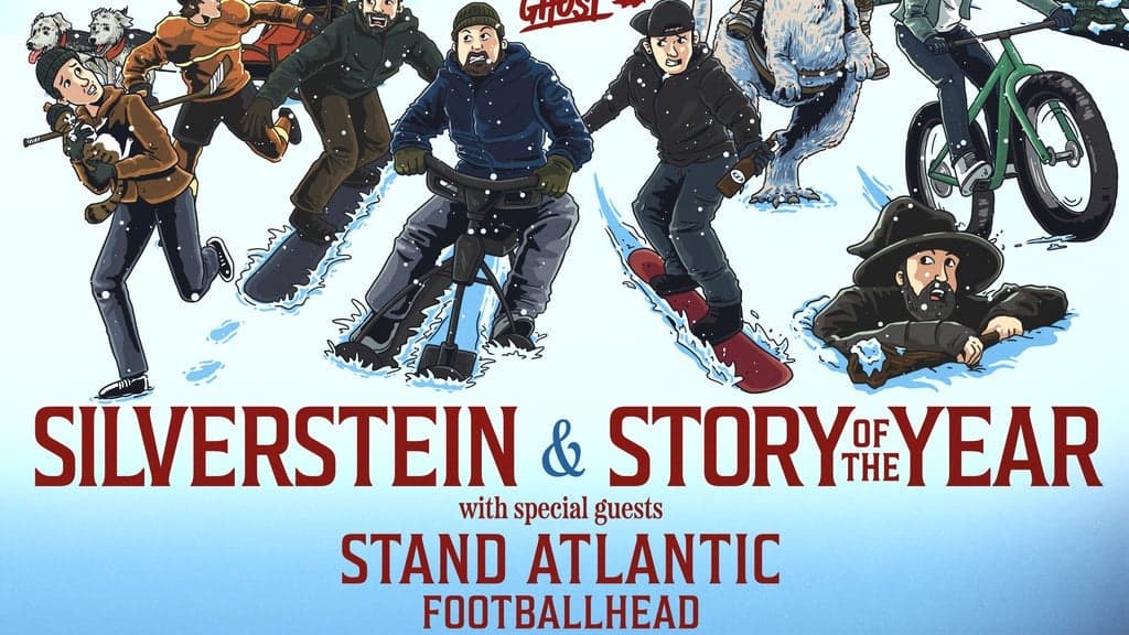 Promotional image for Silverstein & Story Of The Year: CAMP SCREAMO TOUR