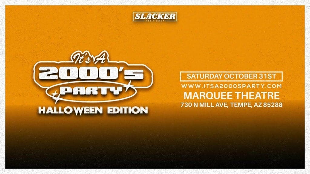 Promotional image for It's A 2000's (Halloween) Party: Tempe