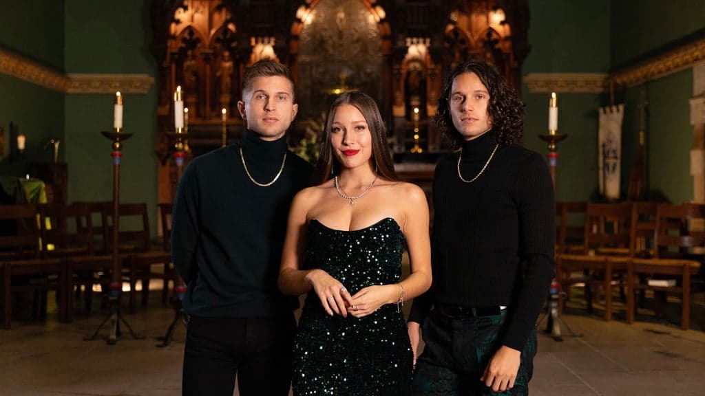 Promotional image for Girl Named Tom: Holidays in Harmony Tour