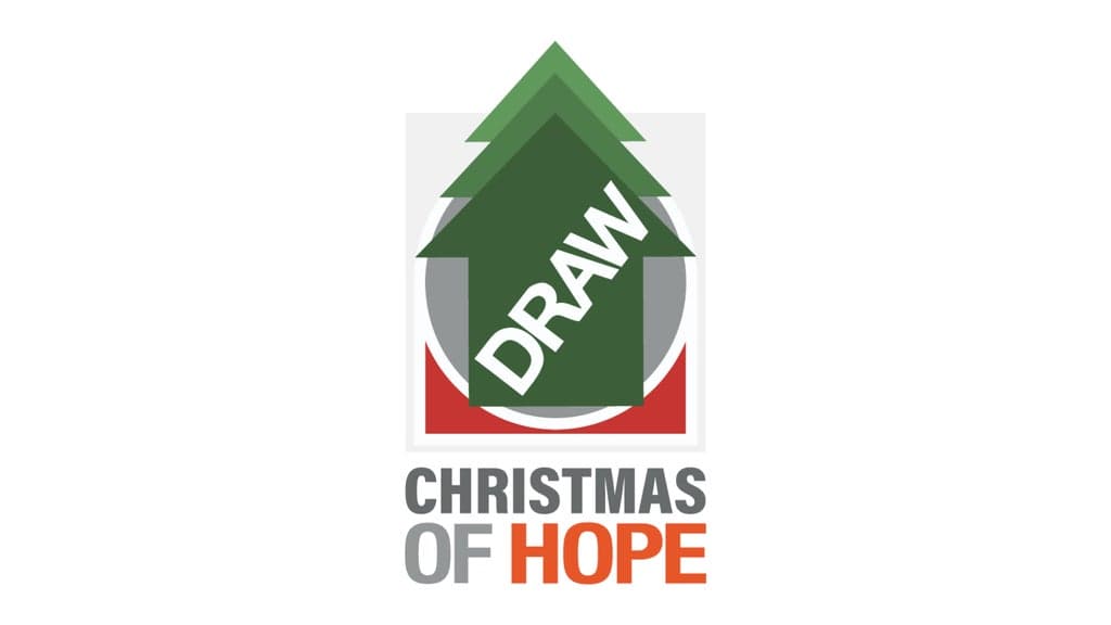 Promotional image for DRAW presents A Christmas of Hope