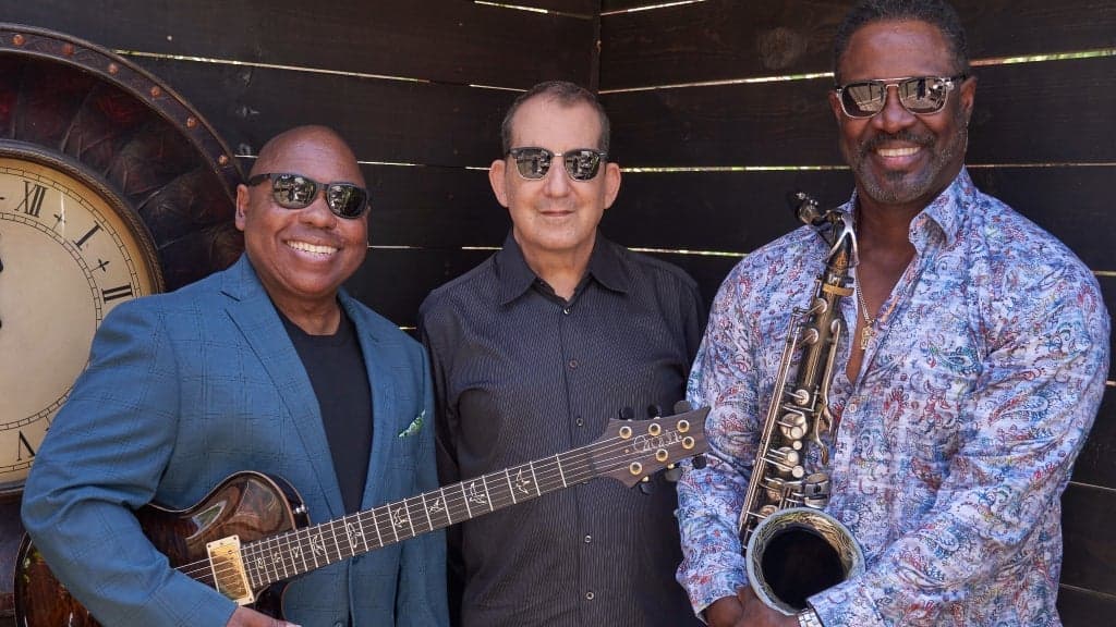 Promotional image for Jazz Funk Soul feat Everette Harp, Jeff Lorber & Paul Jackson Jr.