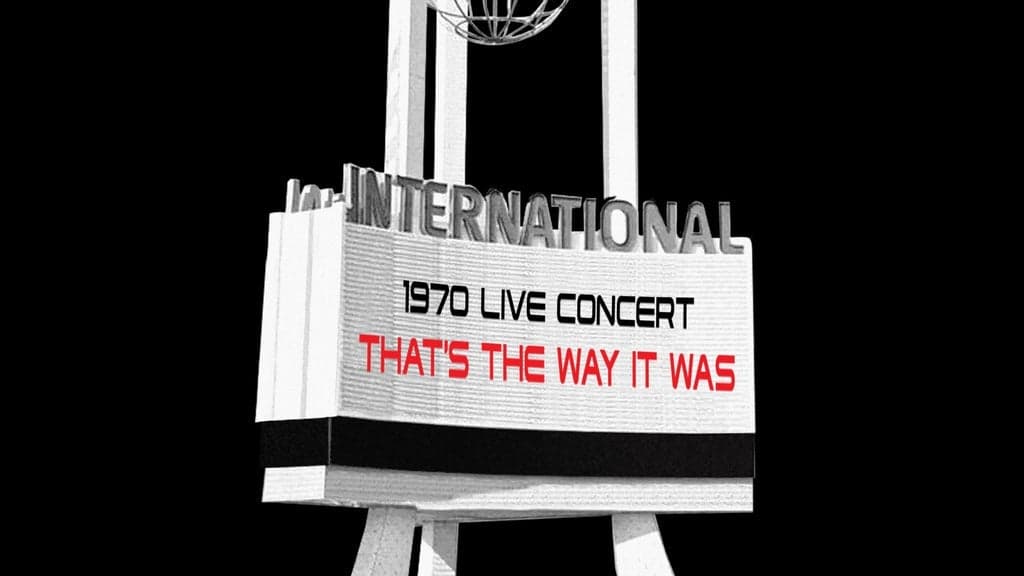 Promotional image for 1970 LIVE! That's The Way It Was