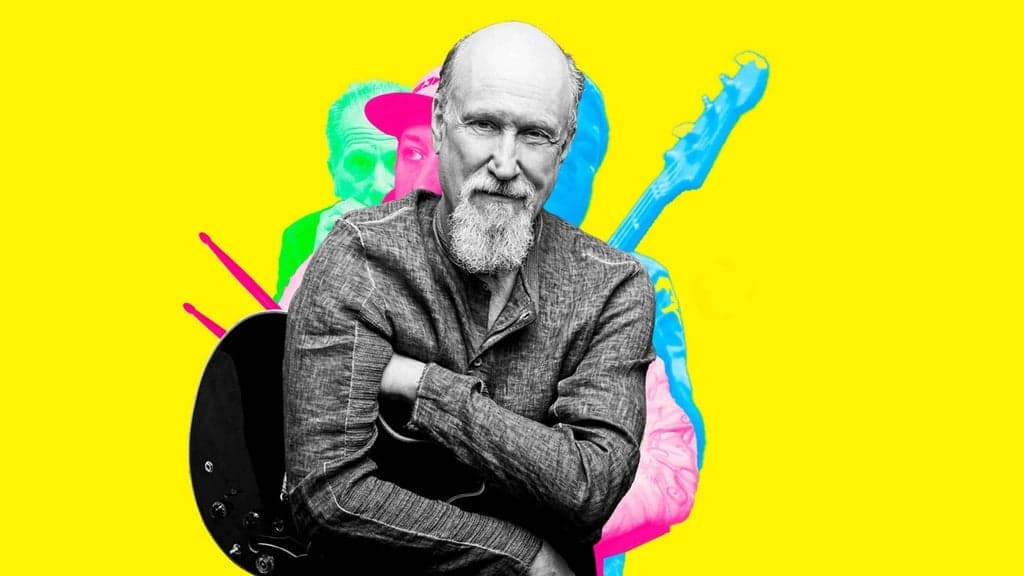 Promotional image for JOHN SCOFIELD'S "ELECTROSPECTIVE"
