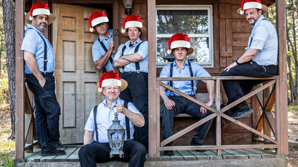 Promotional image for The Amish Outlaws Amazing Holiday Spectacular!
