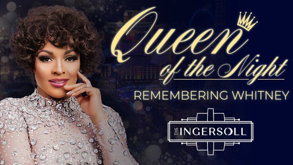 Promotional image for Queen of the Night! Remembering Whitney